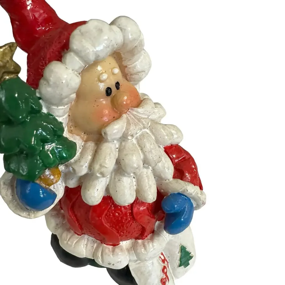 Small 6 Inch Ceramic Santa Holiday Decor Vintage K's Collection
